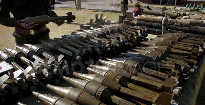  Afghan spy agency discovers weapon cache in Logar